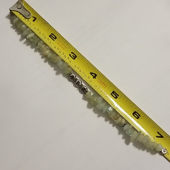 Alpha Kappa Alpha "AKA" Natural Stone Bracelet - Picture 2 of 2